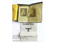 German passport Munich 1942