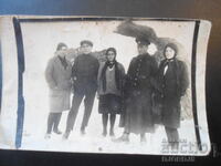 Old photograph, 1928, Group of youths