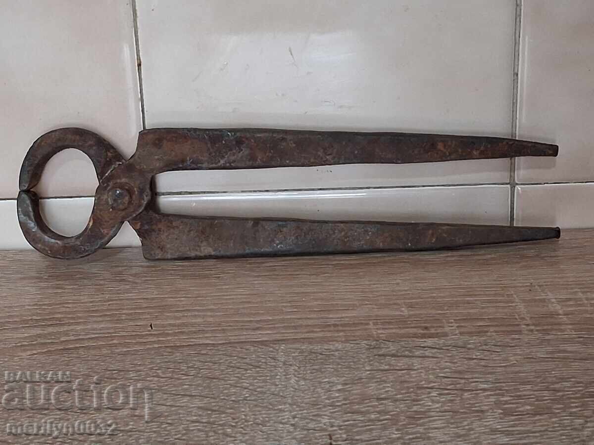 Доставка на Стари клепани клещи керпедент ковано желязо