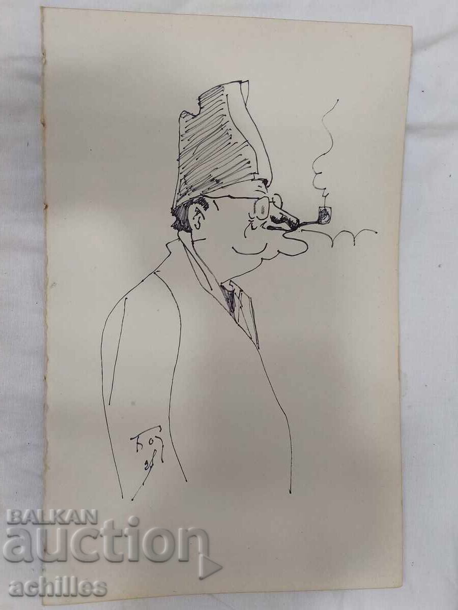 Tablou desen Krasimir Boychev Tablou desen Krasimir Boychev