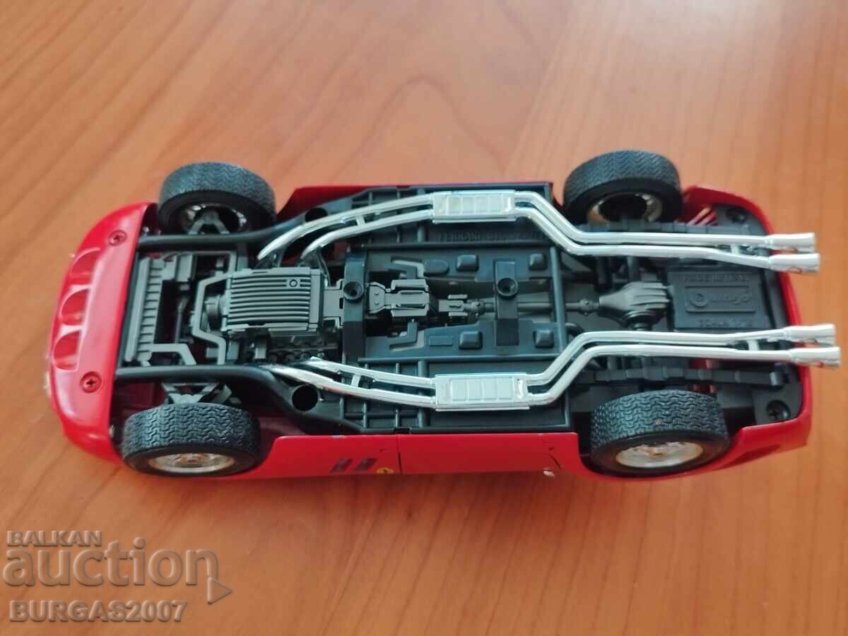 Metal cart, Ferrari 250 GTO, Made in Italy, 1/18 - 7