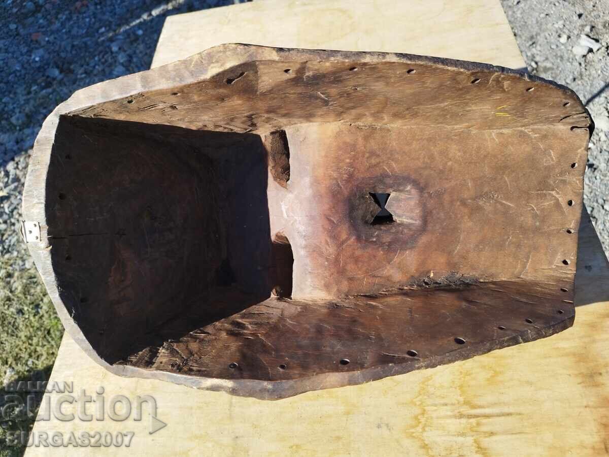 Old large wooden mask, Congo - 5