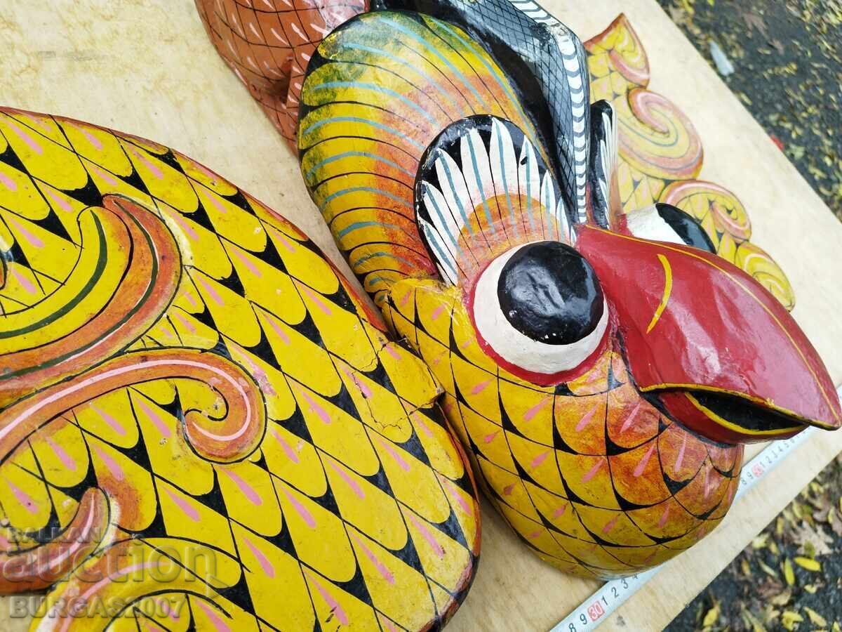 Old large wooden mask, Sri Lanka with price € 70.00 | 136.91 BGN Old large wooden mask, Sri Lanka with price € 70.00 | 136.91 BGN