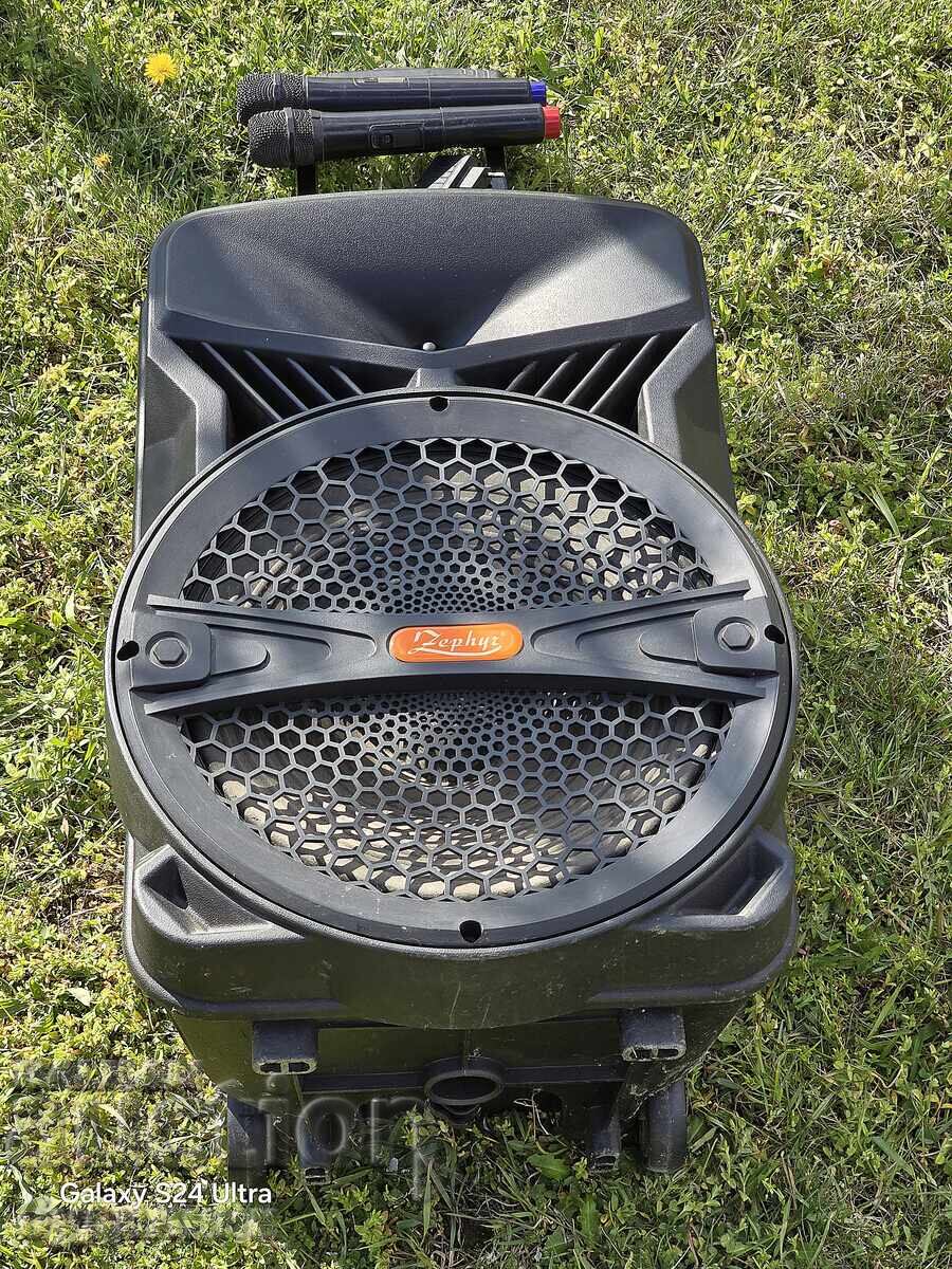 Karaoke with 2 microphones. Condition visible in the photos. Working with price € 29.99 | 58.66 BGN