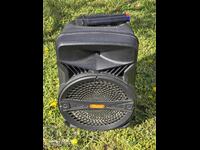 Karaoke cu 2 microfoane. Stare vizibilă în fotografii. Funcționează