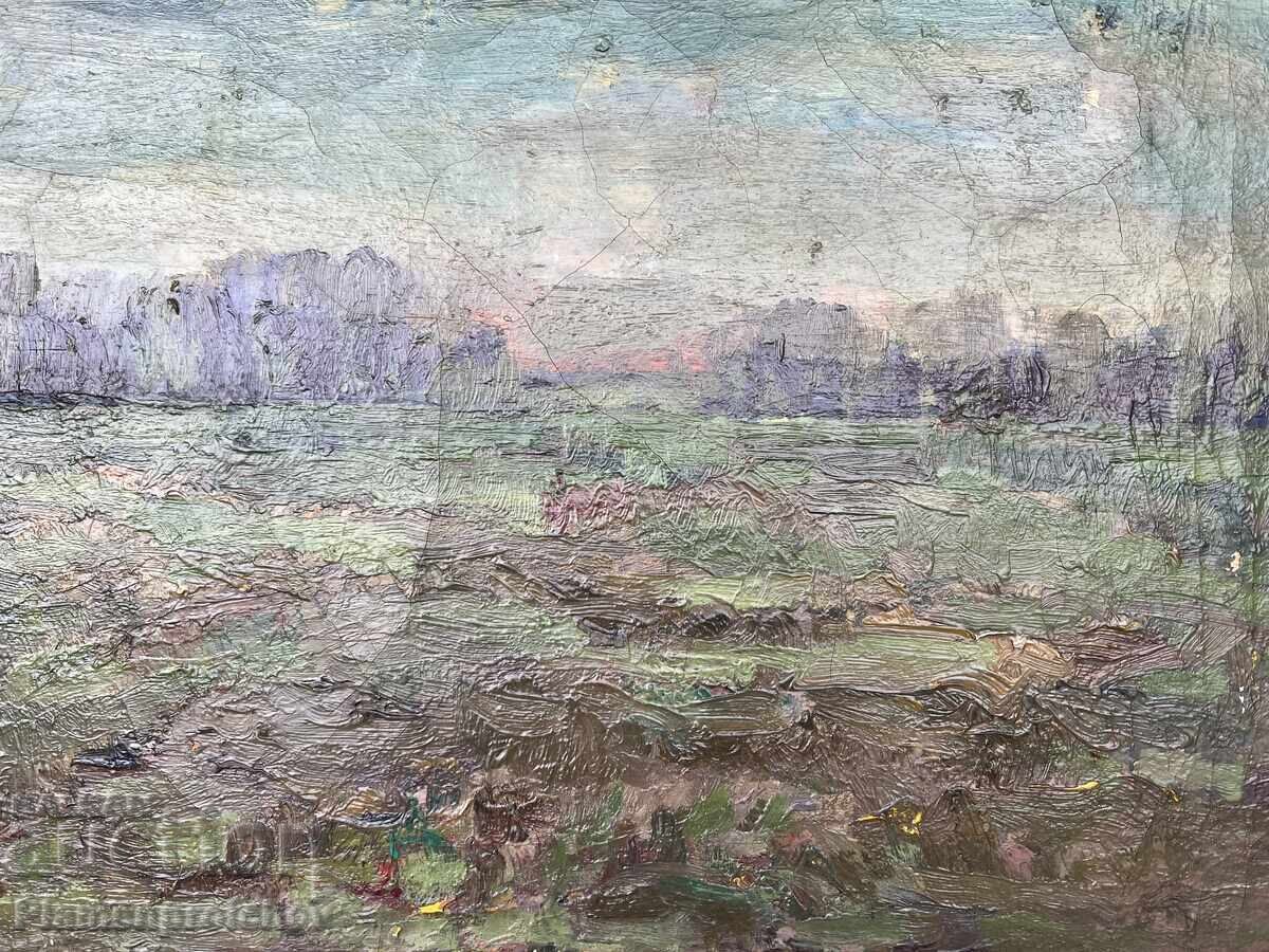 TABLOU FOARTE VECHI, ULEI PE PÂNZĂ - 5 TABLOU FOARTE VECHI, ULEI PE PÂNZĂ - 5