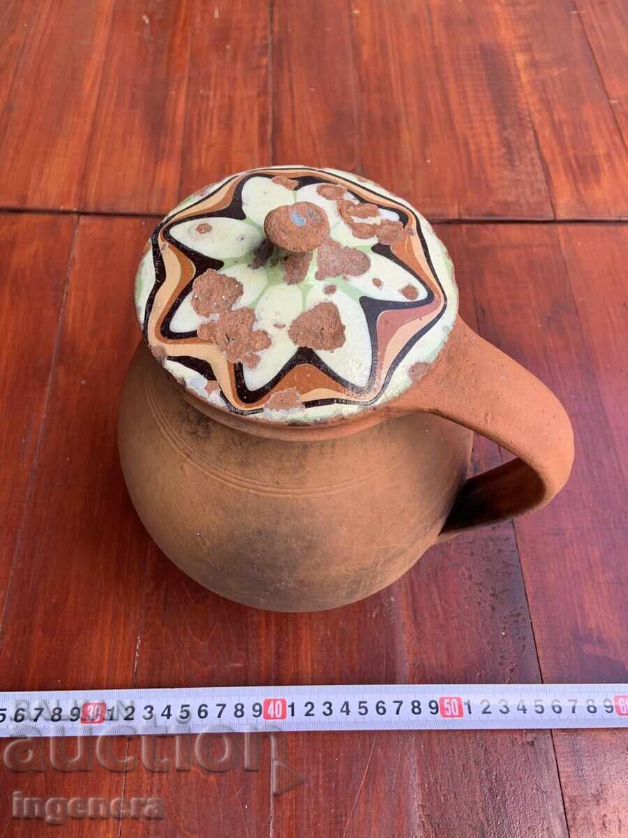 OLAN DIN CERAMICĂ PENTRU FASOLE, STIL RUSTIC, 3 LITRI cu preț € 18.00 | 35.20 BGN