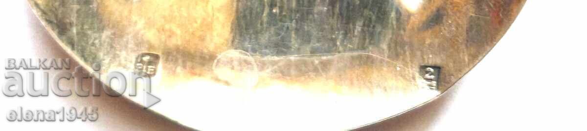 Antique serving spoons - 5