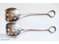 Антикварни лъжици за сервиране