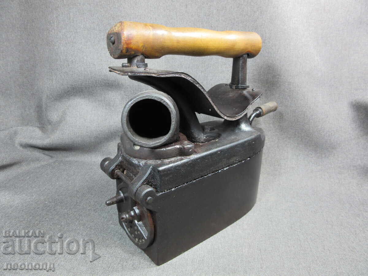 ΠΑΛΑΙΑ ΡΕΤΡΟ ΜΑΝΤΕΜΕΝΙΑ ΣΙΔΕΡΩΤΡΑ ΜΕ ΚΑΡΒΟΥΝΑ, ΚΑΜΙΝΑΔΑ ΚΑΙ ΚΛΑΠΕΤΟ - 5