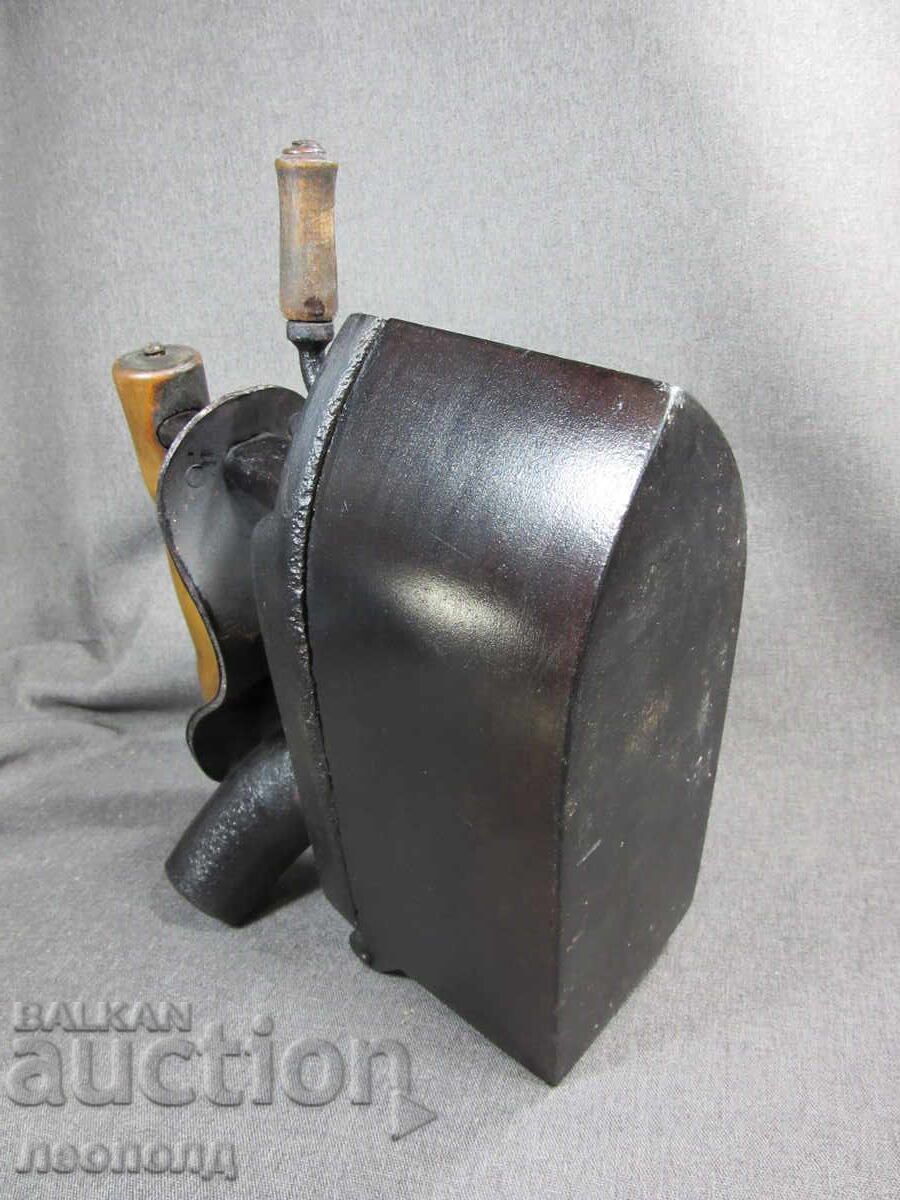 ΠΑΛΑΙΑ ΡΕΤΡΟ ΜΑΝΤΕΜΕΝΙΑ ΣΙΔΕΡΩΤΡΑ ΜΕ ΚΑΡΒΟΥΝΑ, ΚΑΜΙΝΑΔΑ ΚΑΙ ΚΛΑΠΕΤΟ - 7