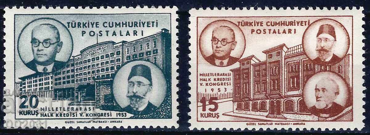 Turcia 1953 - arhitectura personalității MNH