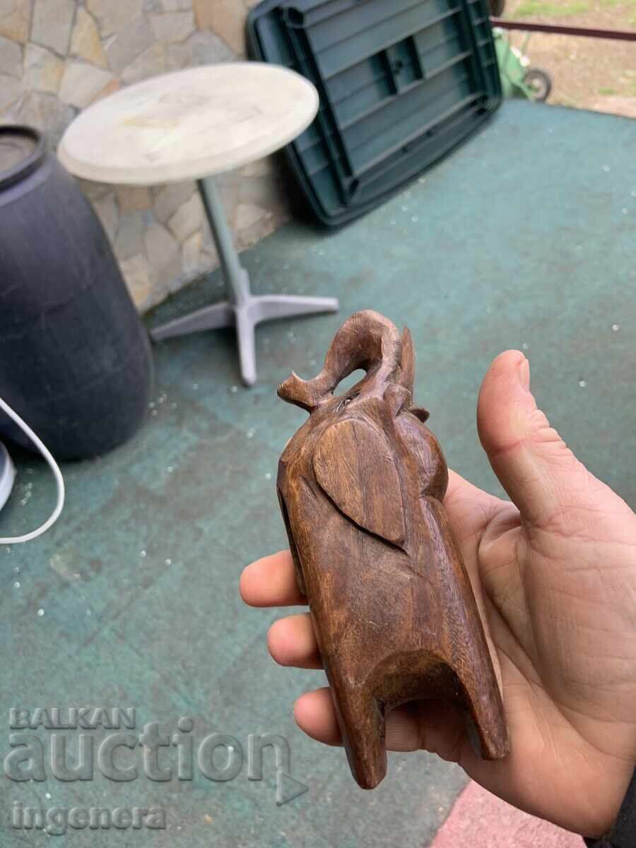 FIGURINĂ DIN LEMN SCULPTATĂ STATUETĂ SCULPTURĂ ELEFANT cu preț € 17.00 | 33.25 BGN