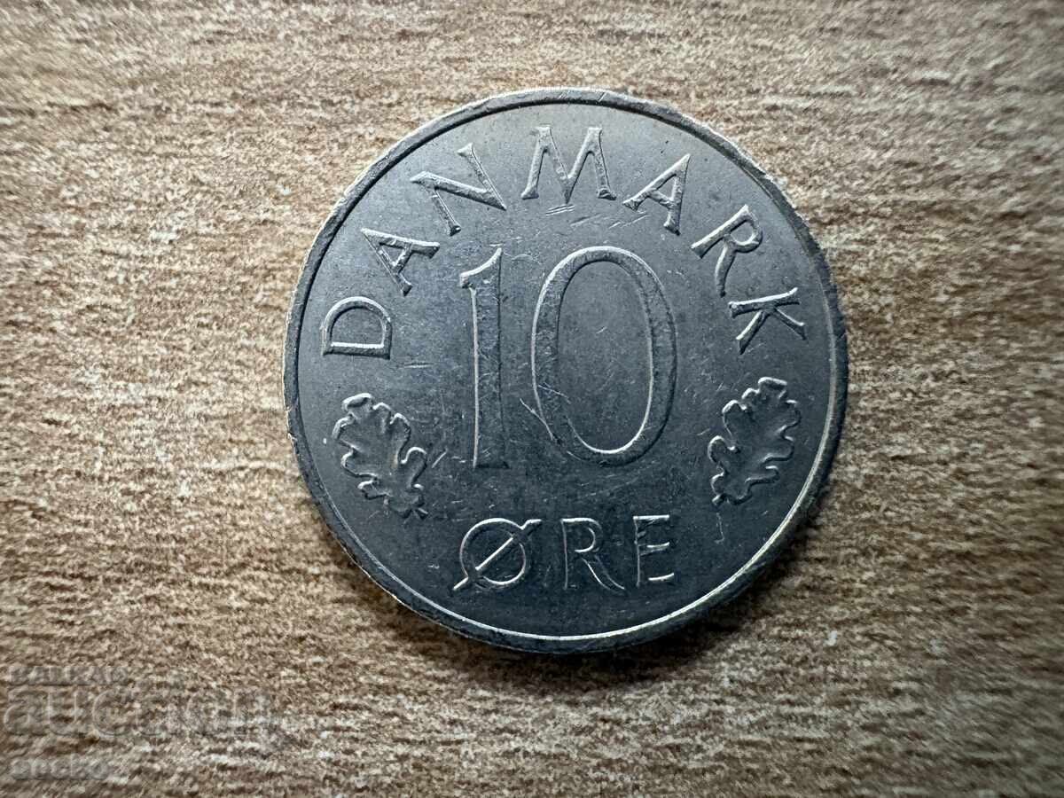 Δανία - 10 øre (1985)