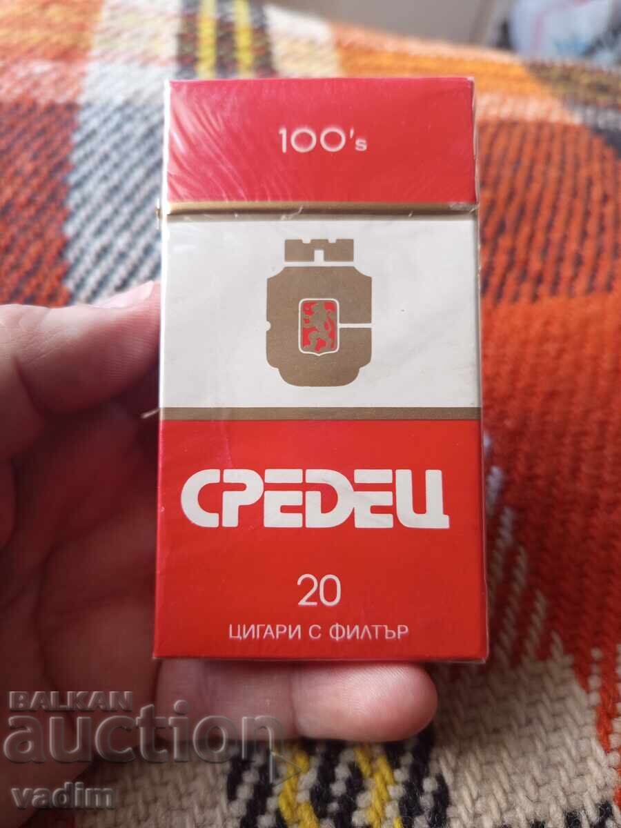 Țigări SREDEȚ 100mm din perioada socialistă, 1982