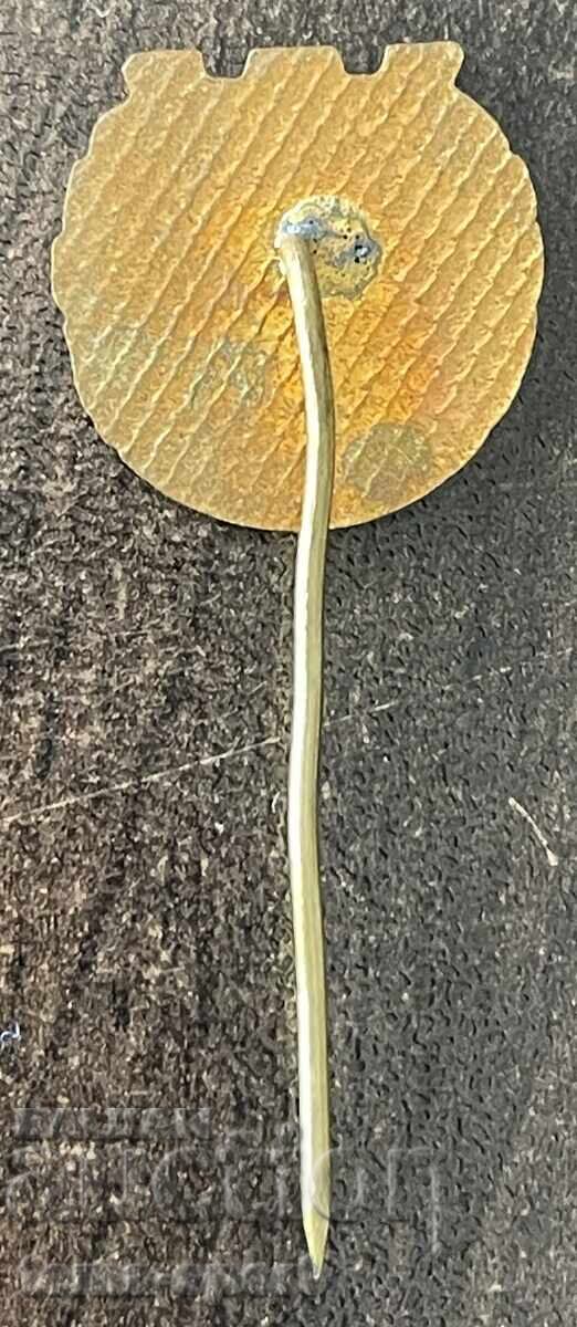 1917 Bulgaria insignă 60 ani club de fotbal Trakia Plovdiv 1912-1972 cu preț € 20.00 | 39.12 BGN