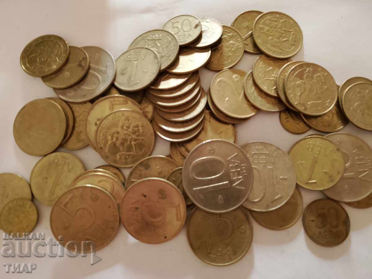 65бр монети с цена € 0.01 | 0.02 лв.