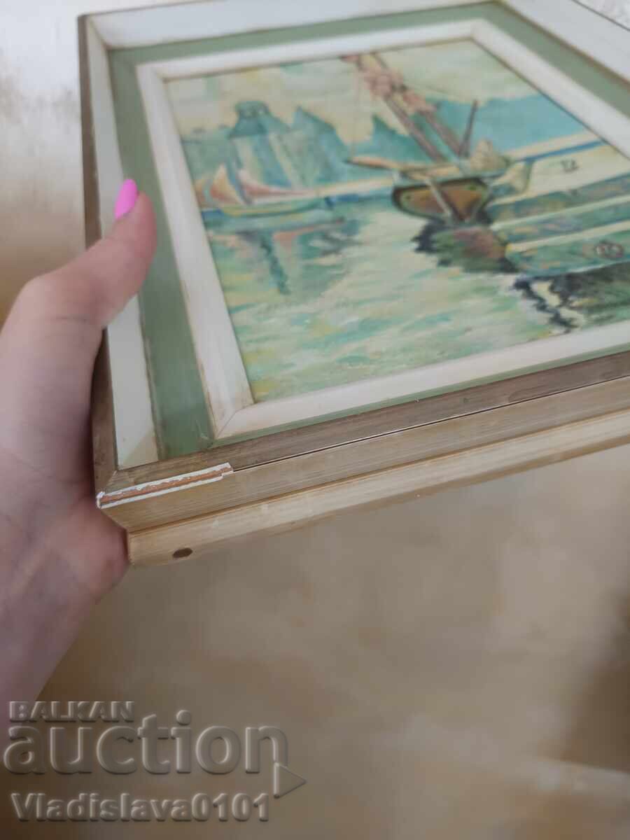 Παράδοση Vintage πίνακας δεκαετίας του '40