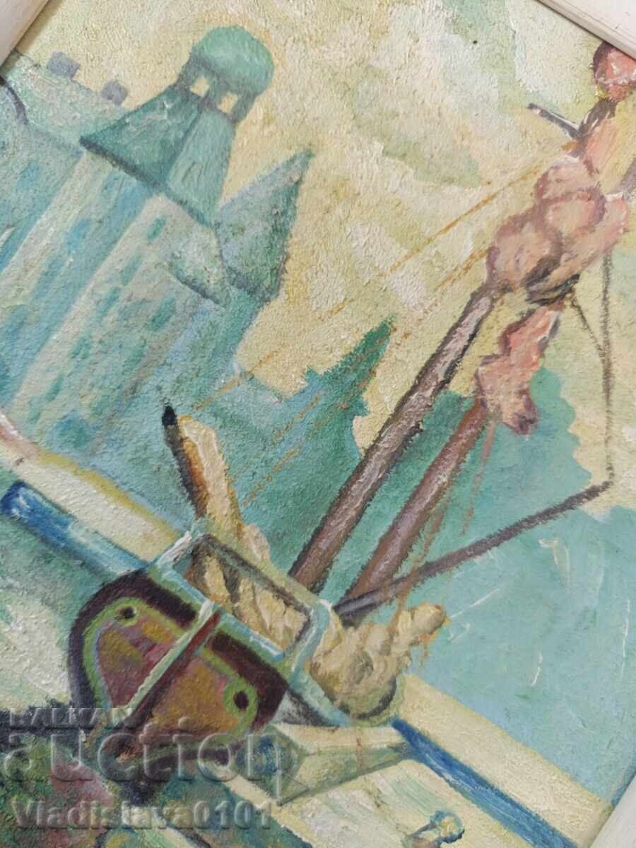 Vintage πίνακας δεκαετίας του '40 - 7