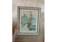 Vintage painting '40s