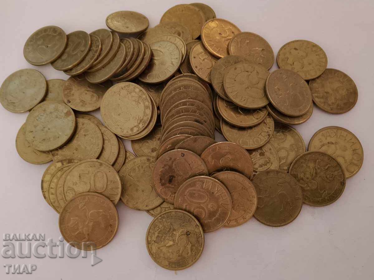 90 бр монети х.0.50 ст