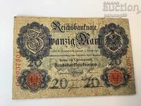 Germany 20 stamps 1908