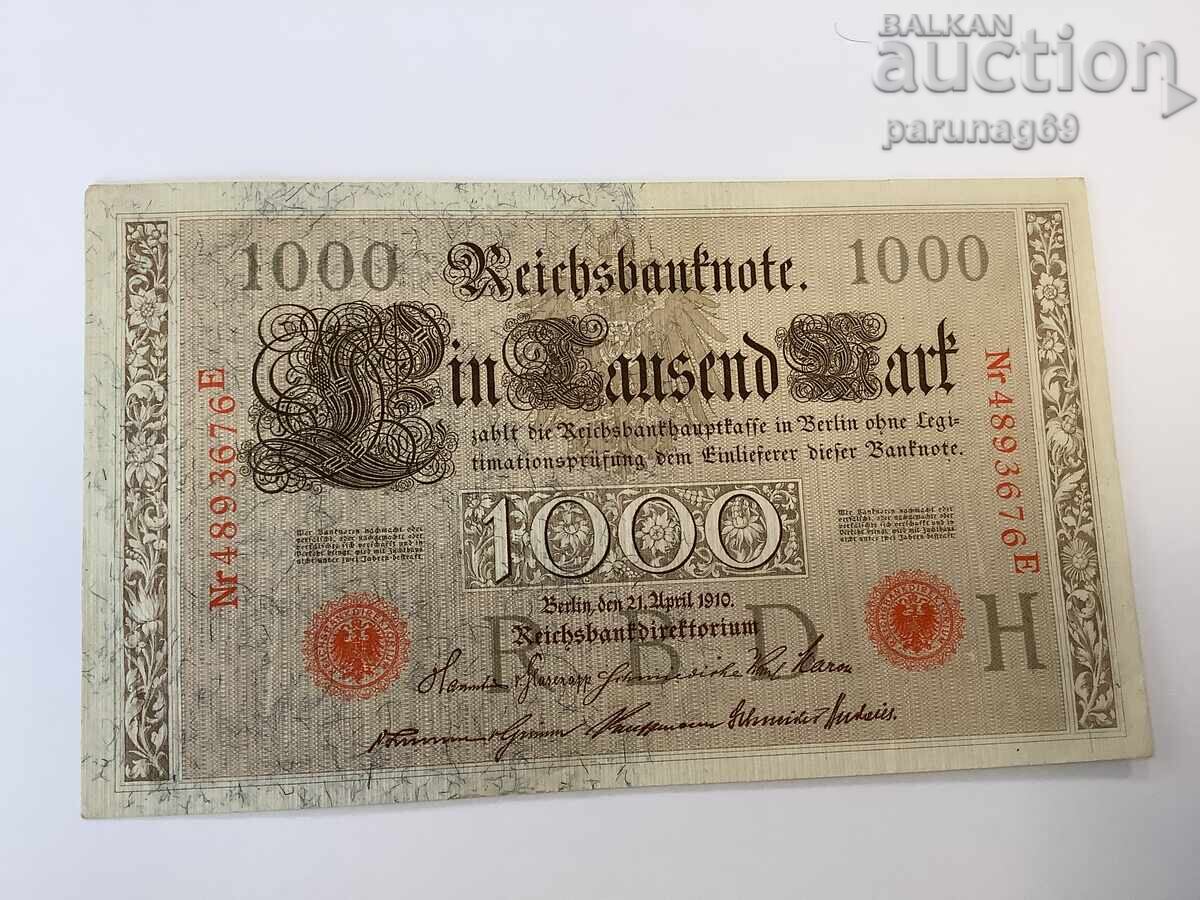 Germania 1000 de mărci 1910