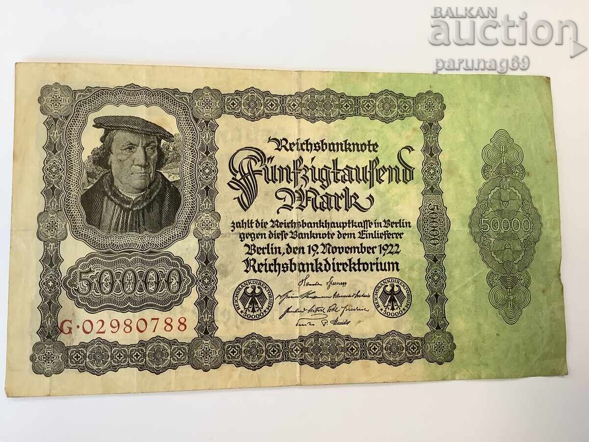 Germany 50000 marks 1922
