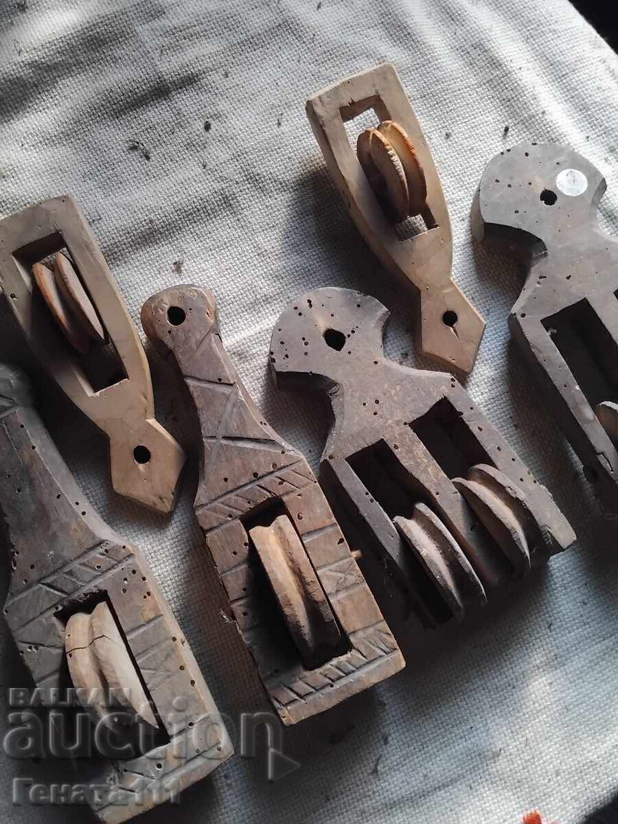 Bobine vechi de lemn - 6