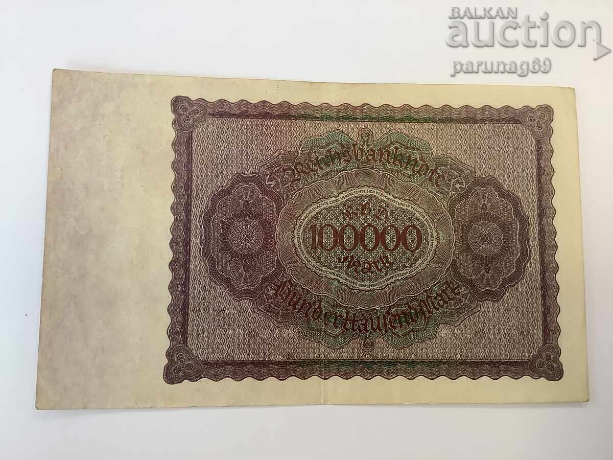 Германия 100000 марки 1923 година с цена € 1.90 | 3.72 лв.