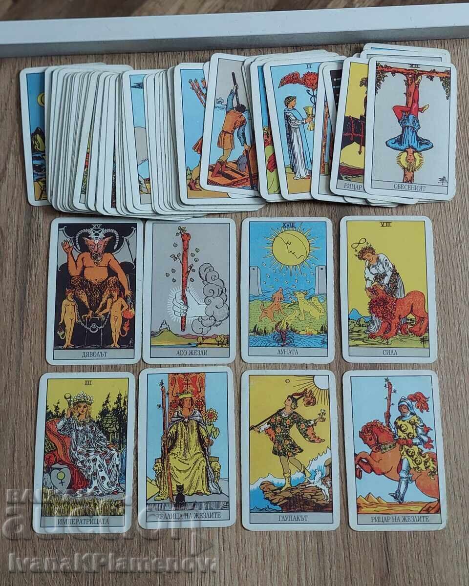 Cărți de tarot 78 de piese pentru cunoscători
