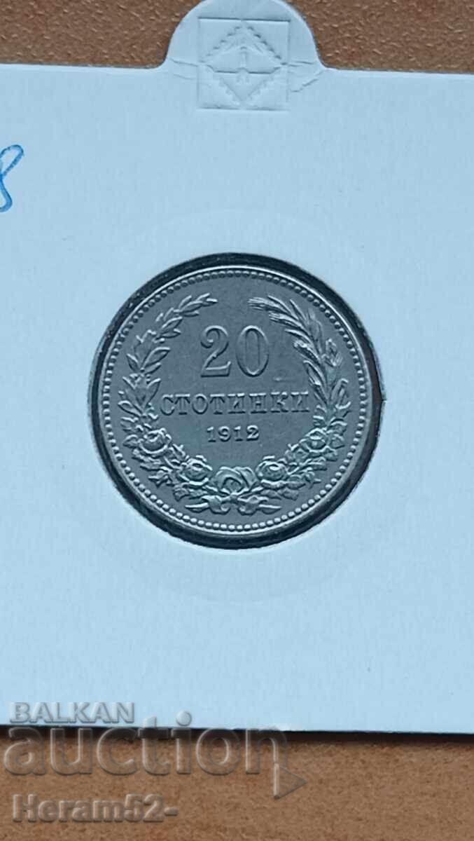 20 cents 1912