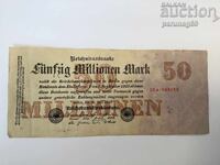Germany 50 million marks 1923