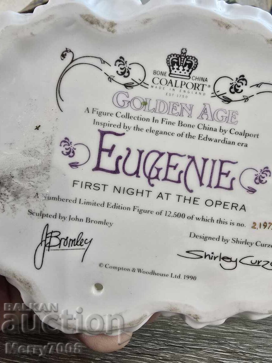 „Golden Age” de la Coalport, „Eugenie: First Night at the Opera” - 5