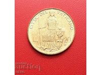 Vatican-20 lire 1980