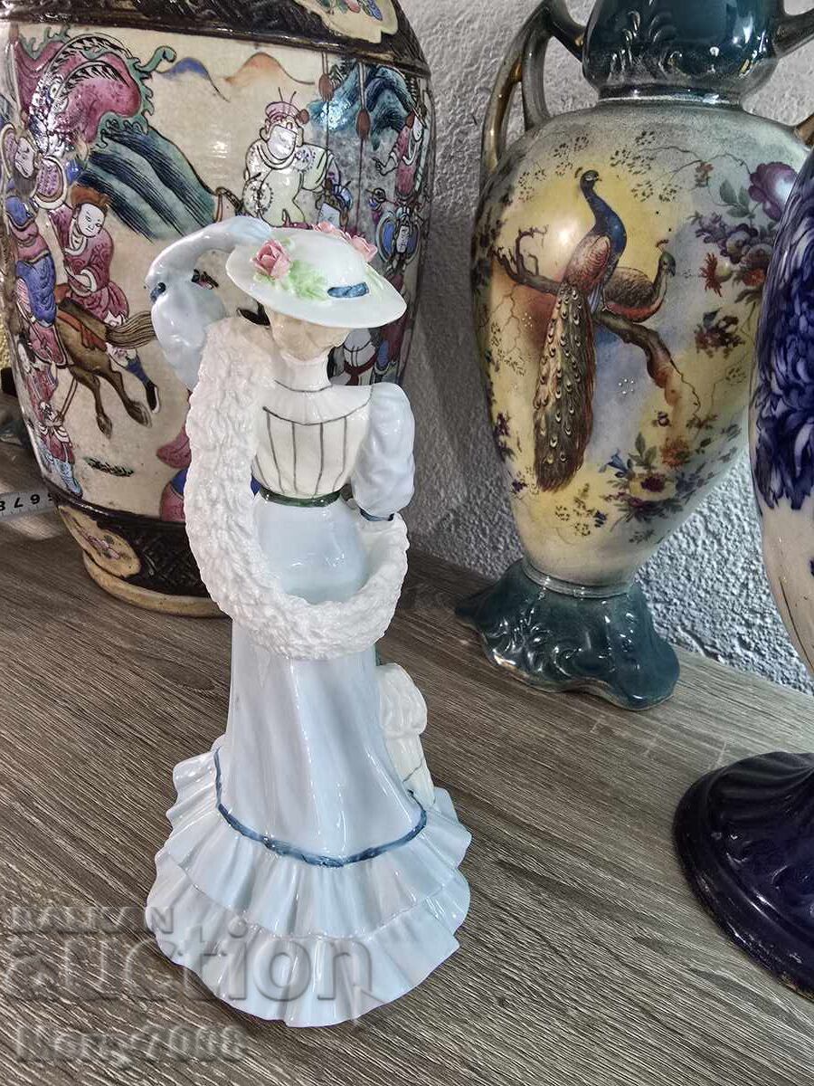 "Golden Age" by Coalport, "Beatrice at the Garden Party" - 5