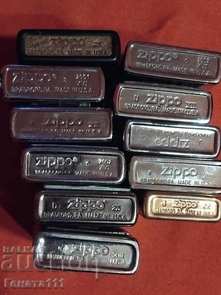 Лот запалки зипо - 6