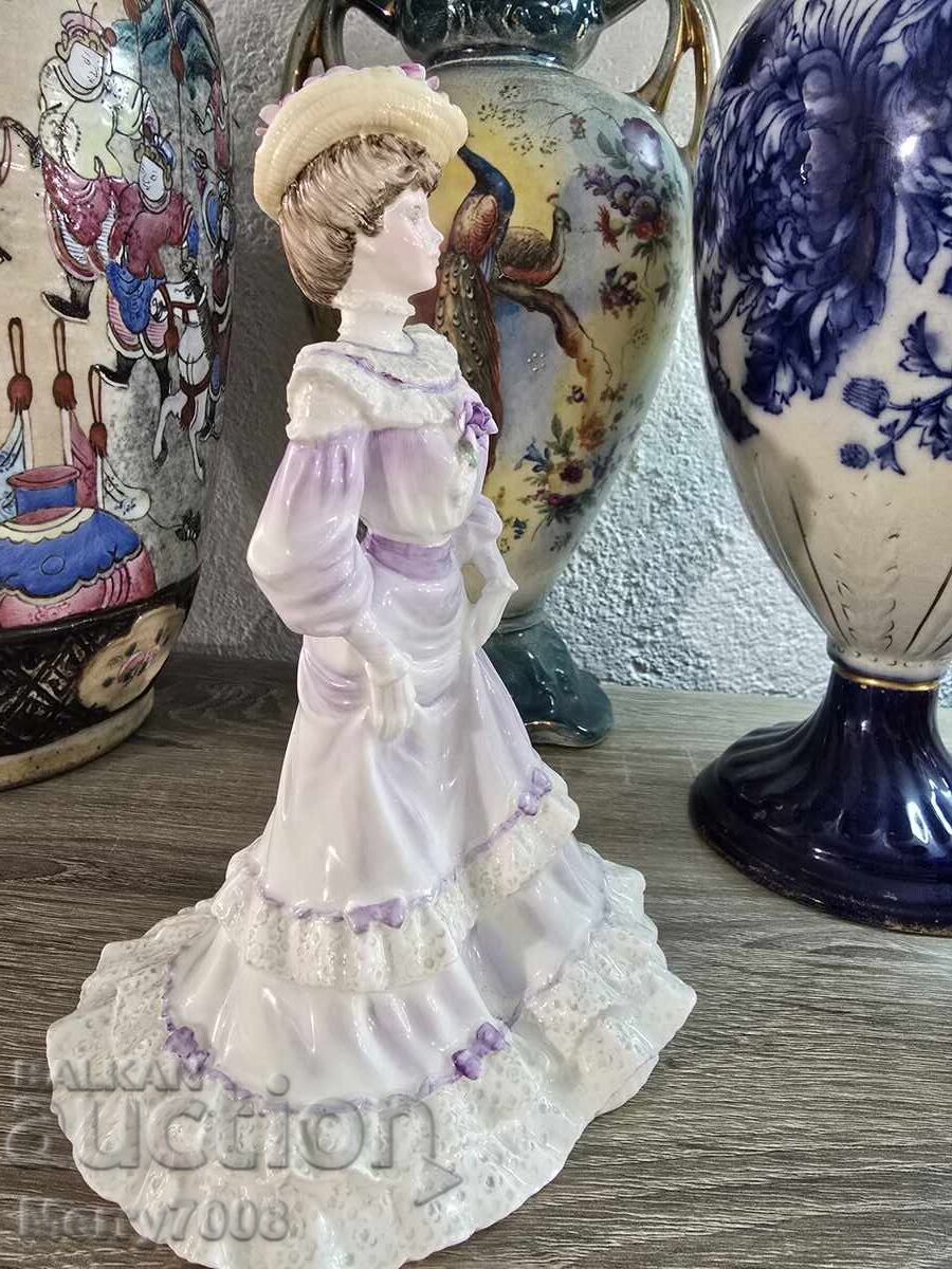 "Golden Age" της Coalport, με τίτλο "Louisa at Ascot"! - 5