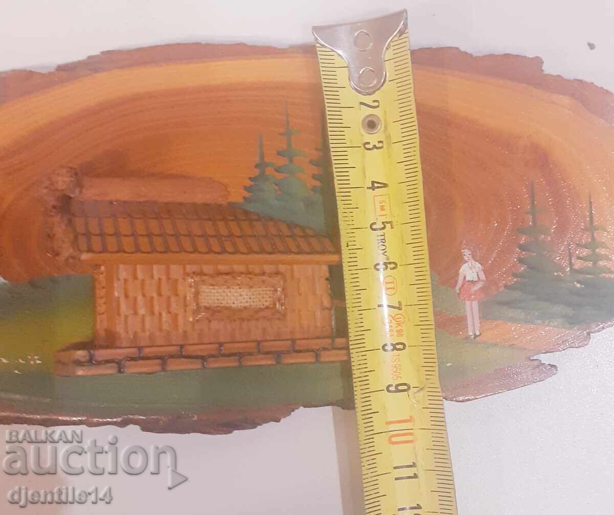 Licitație Suvenir din lemn perioada socialistă