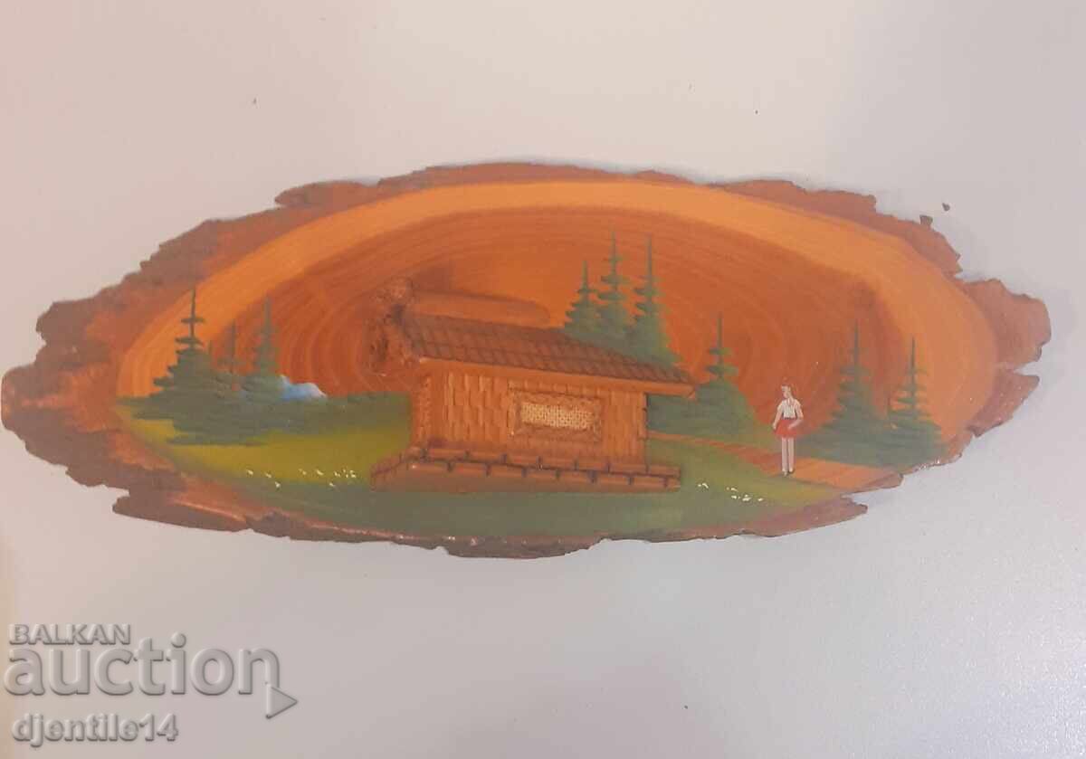 Suvenir din lemn perioada socialistă - 6