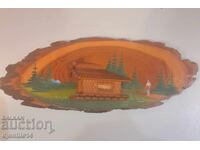 Сувенир от дърво соц