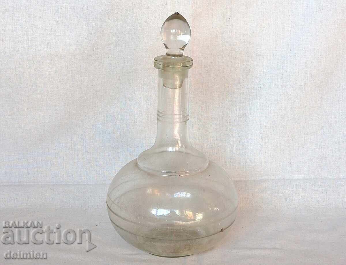 Antique Ottoman Glass Carafe 18th Century, Ottoman Old Carafe with price € 0.01 | 0.02 BGN