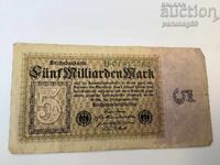 Germania 5 miliarde mărci 1923