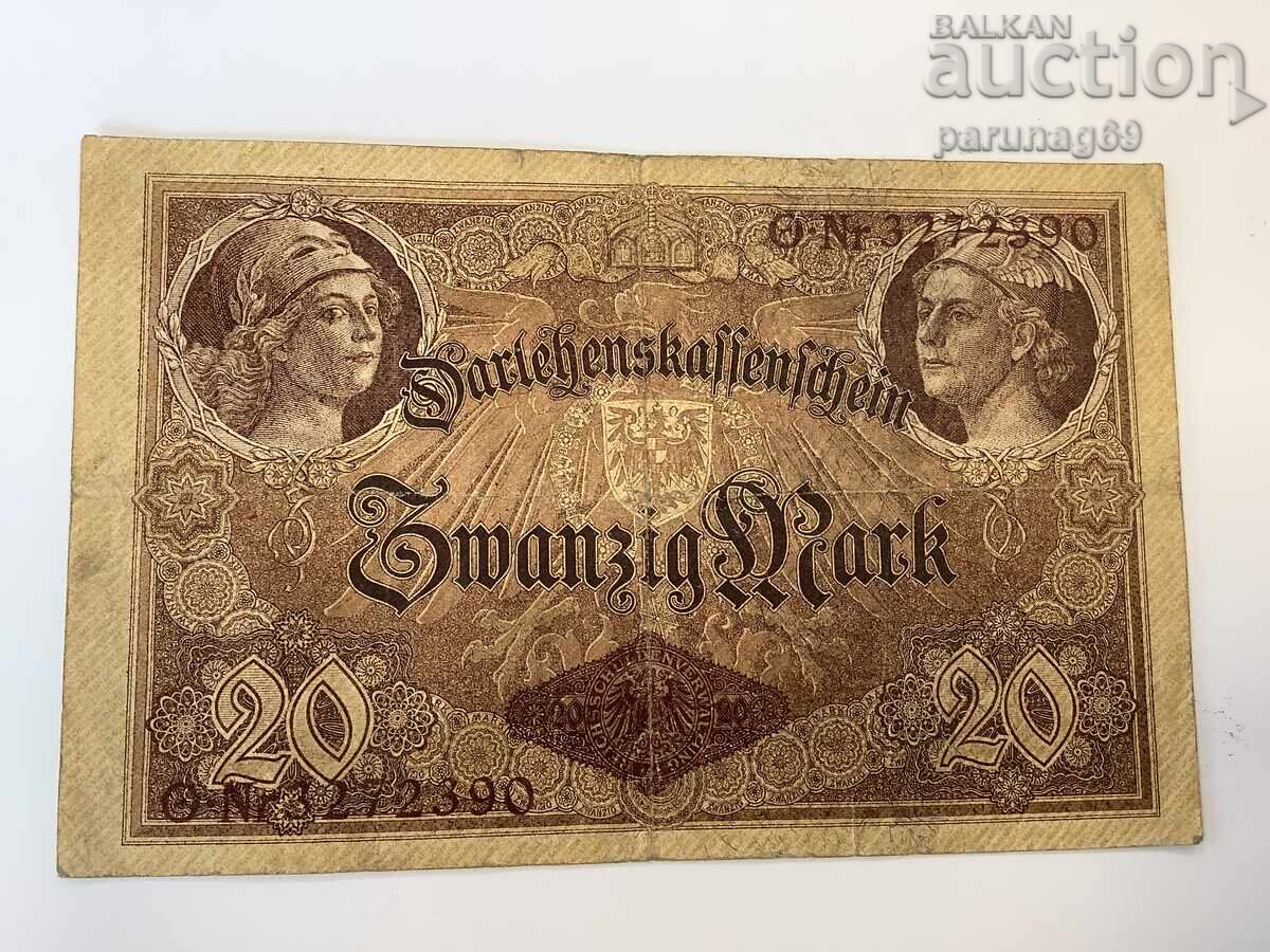 Germania 20 de mărci 1914