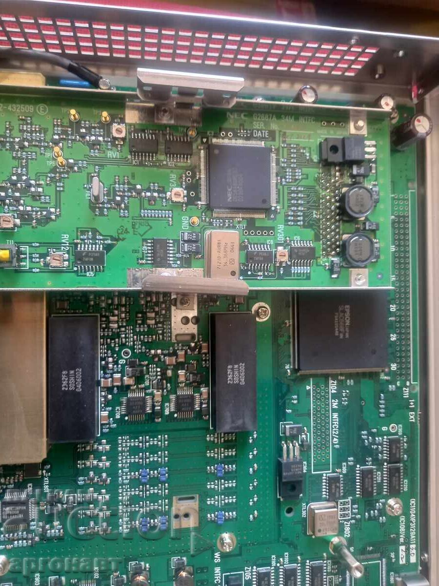 Auction  Electronic scrap. Working NEC communication unit