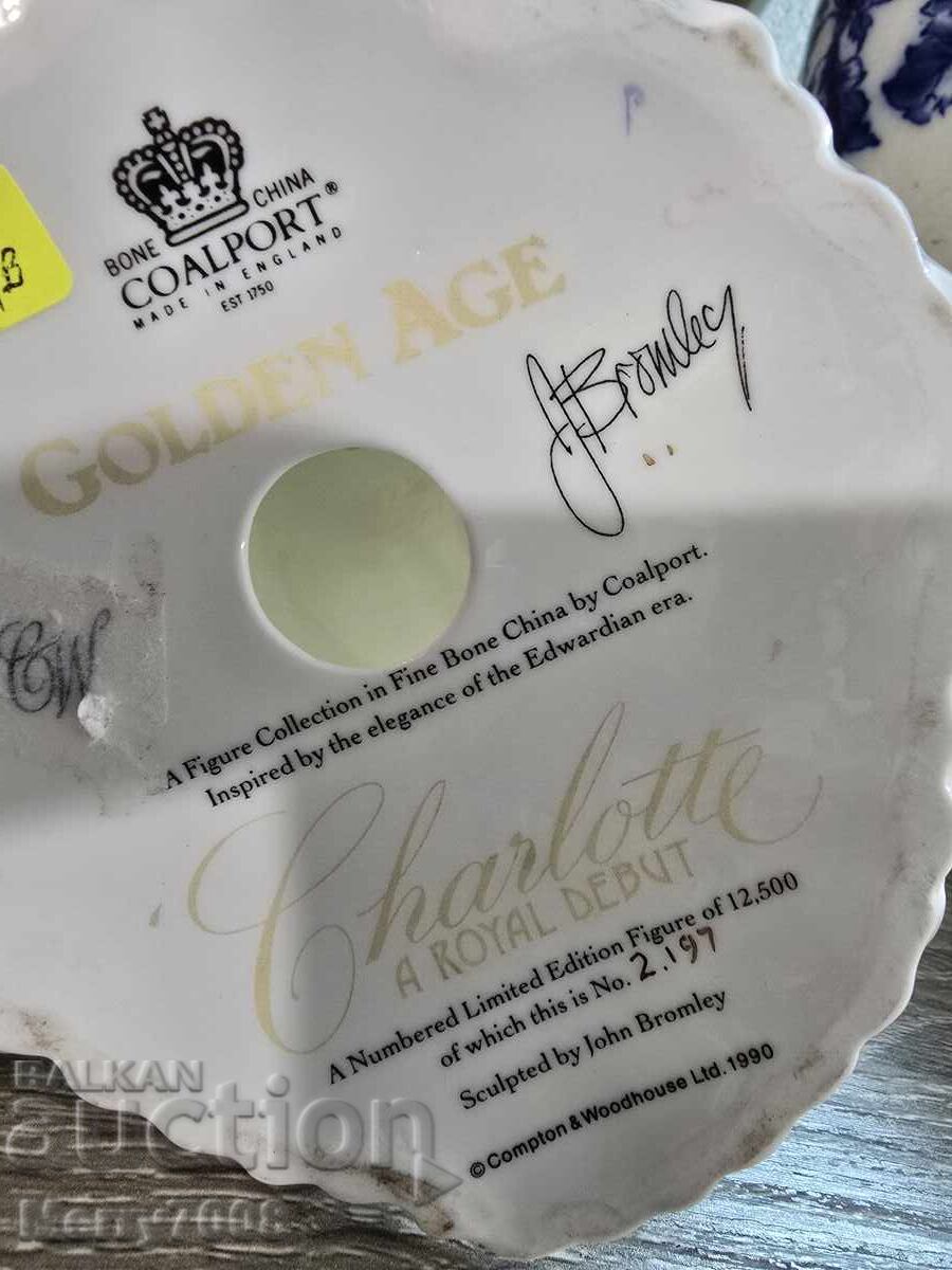"Golden Age" by Coalport, "Charlotte – A Royal Debut" - 5
