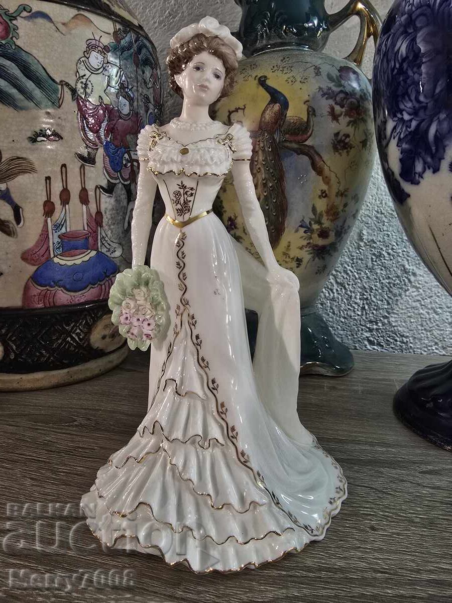 "Golden Age" by Coalport, "Charlotte – A Royal Debut"