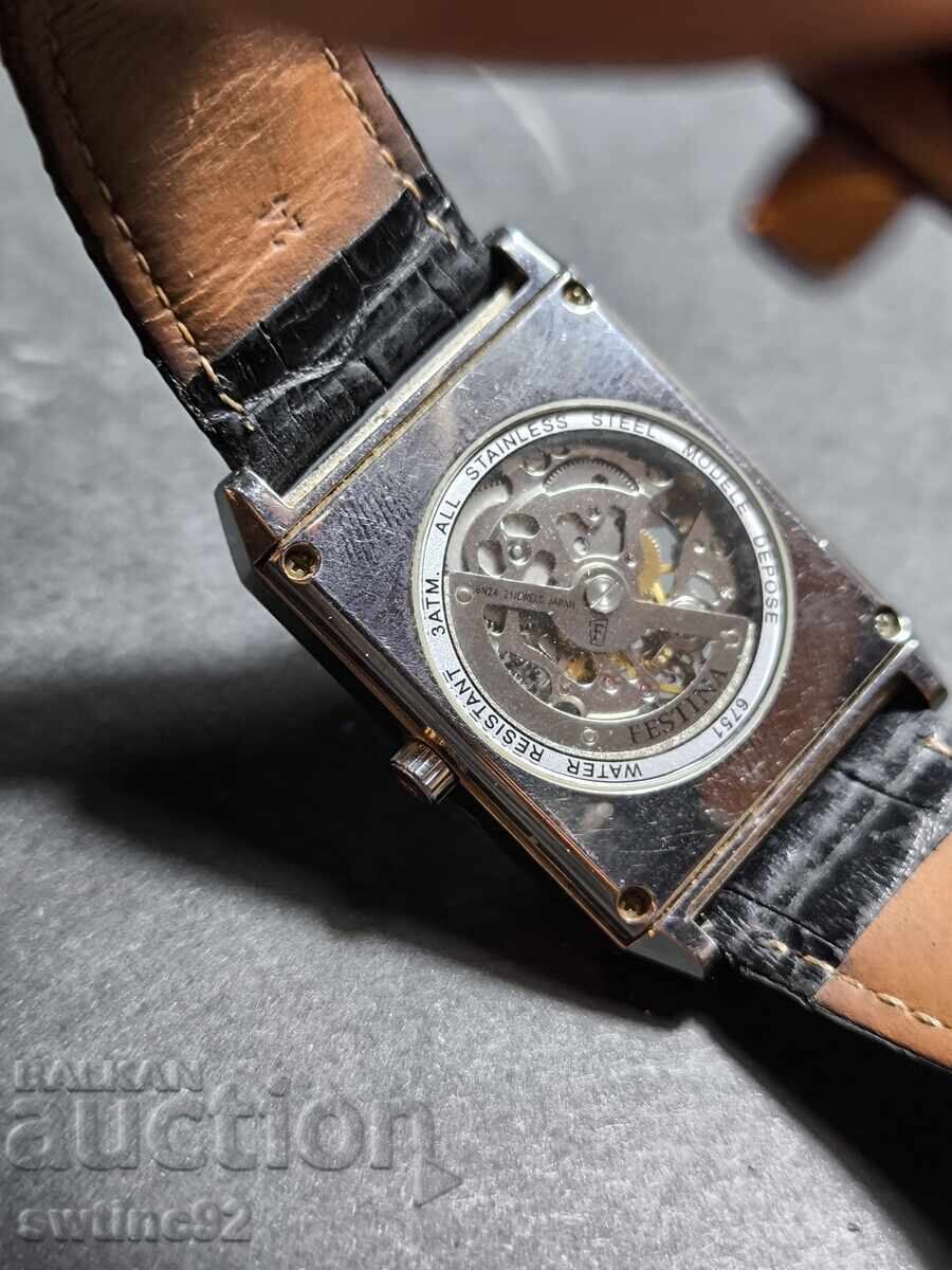 Livrarea Ceas Festina skeleton automatic 6751 21j