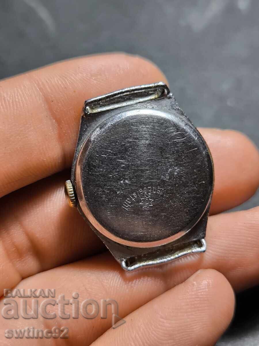 Vintage military Junghans wristwatch caliber j59 17j with price € 14.51 | 28.38 BGN