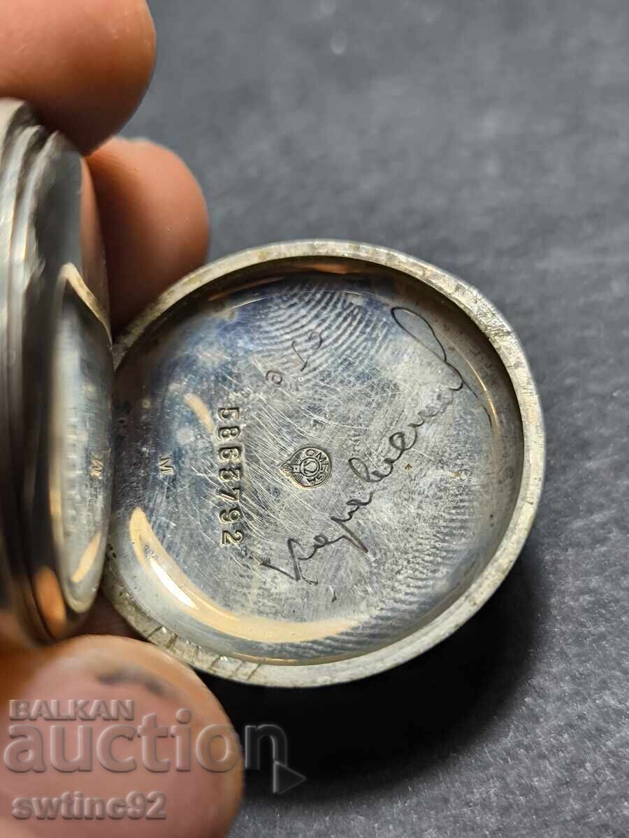 Delivery of Omega small pocket watch